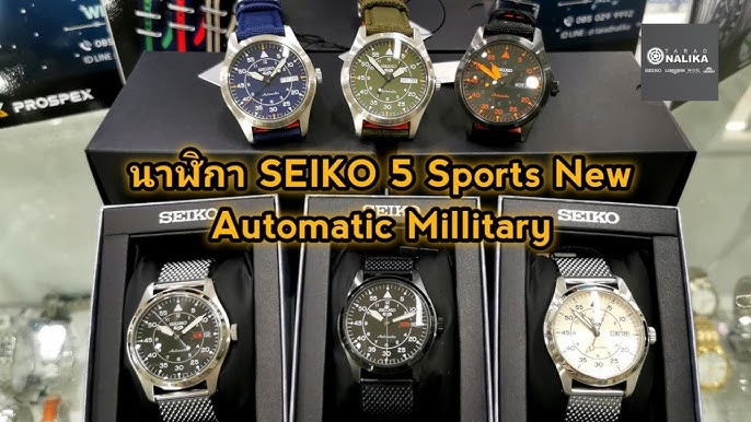 Seiko Style Military Automatic YouTube 5 - SRPH33K1 Sports Watch