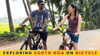 Exploring South Goa on Bicycle | Intercultural Couple | BitwanIndia | 2024