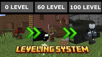 Minecraft MCPF Mod - How leveling system works