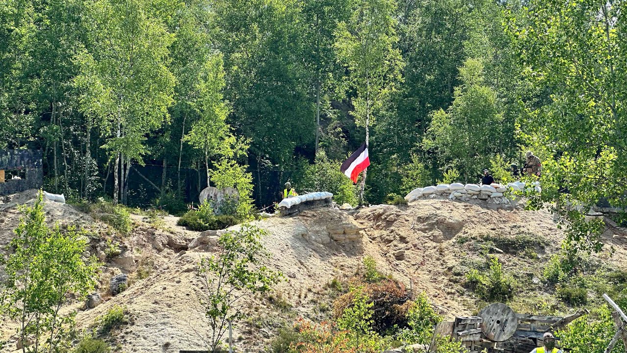 D-Day normandy landing paintball event