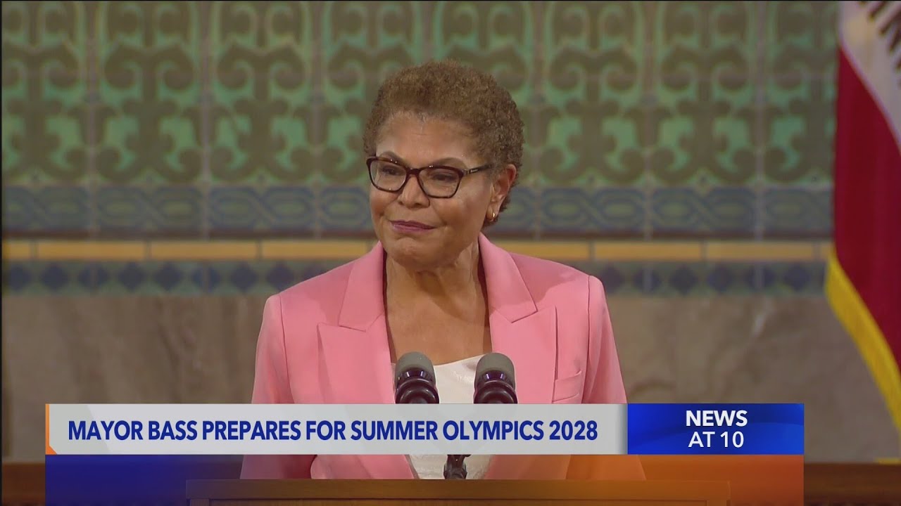 Los Angeles Mayor Karen Bass delivers her State of the City address ...
