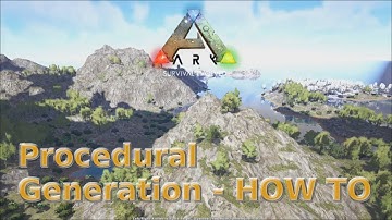 Ark: Survival Evolved - Procedural Generation in Jan 2017 - Settings