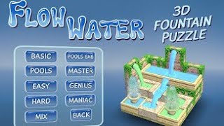 Flow Water Fountain 3D Puzzle Gameplay Trailer (iOS & Android) screenshot 1