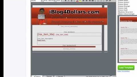 Tutorial on how to create custom Aweber broadcast message with custom header (w/ Free download)