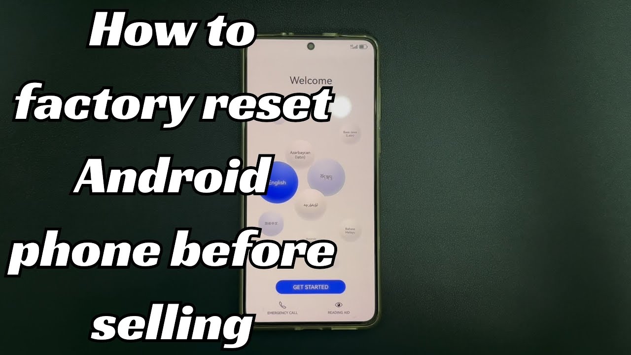 How to Factory Reset Android Phone Before Selling or Trading It (Erase ...