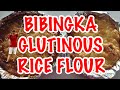 How to make GLUTINOUS RICE FLOUR BIBINGKA