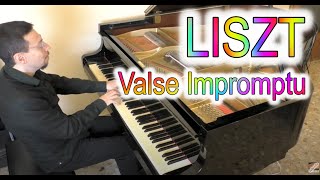 Franz Liszt - Valse Impromptu in A Flat Major [リスト 即興ワルツ S. 213 ピアノ]