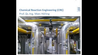 CRE - Lecture 1 - Euler Scheme and Autocatalytic Reaction