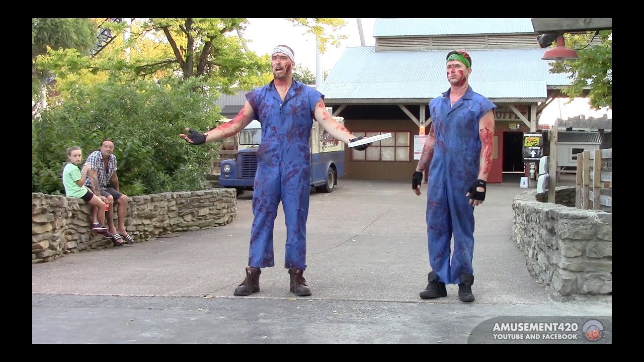 AMUSING SCREAMSTERS Cedar Point Haunt at HalloWeekends 2017 | amusement420