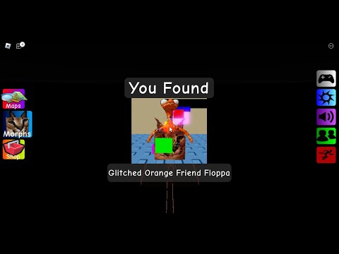 Glitched Orange Friend Floppa (Find The Floppa Morphs)