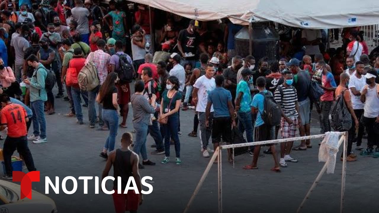 Muchos haitianos se desplazaron a Monterrey, donde esperan correr mejor suerte