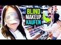 Ich kaufe BLIND mein Makeup! 😂 Buying My Makeup Blindfolded