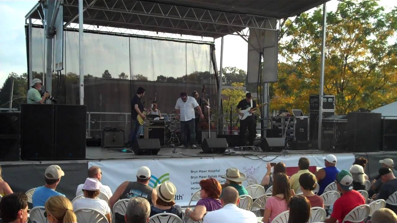 Mikey Jr. performing at the Paoli Blues Festival, Paoli, Pa., 10/5/13