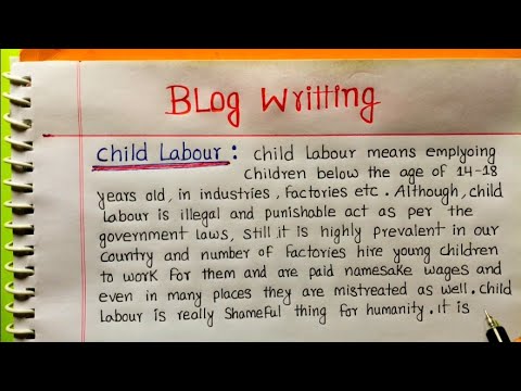 Blog Writing Format