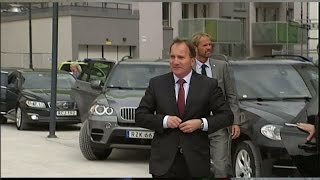 Löfven vill ha nya Volvo XC90 - men Säpo underkänner bilen - Nyheterna (TV4)