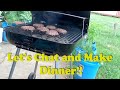 Happy 4th of July | Chatting About YouTube | Hamburgers on Charcoal Grill Plus Baked Potatoes