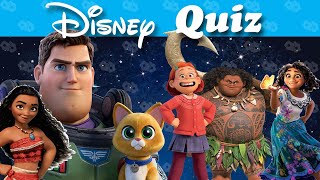 Disney Quiz  |  Encanto, Moana, Turning Red & More