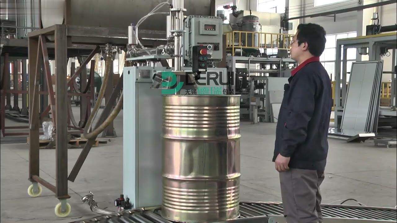 LSBSemiautomatic Drum Filling MachineISO drums filling machine