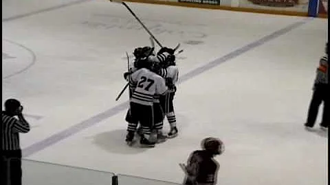 Washington & Jefferson College Ice Hockey - Jim Pasquine Scores in Overtime on Senior Night