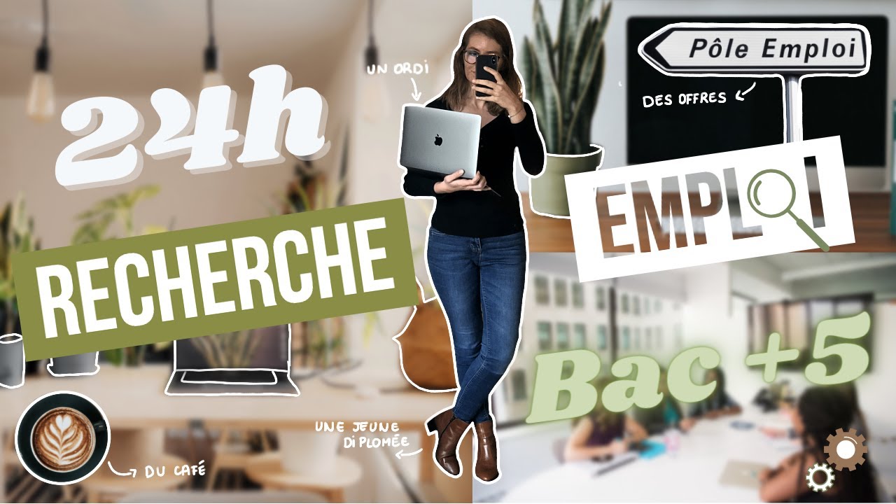🎯 24H DANS LA PEAU D'UNE JEUNE DIPLÔMÉE EN RECHERCHE D'EMPLOI I CHERCHER DU TRAVAIL EN 2021 🤬