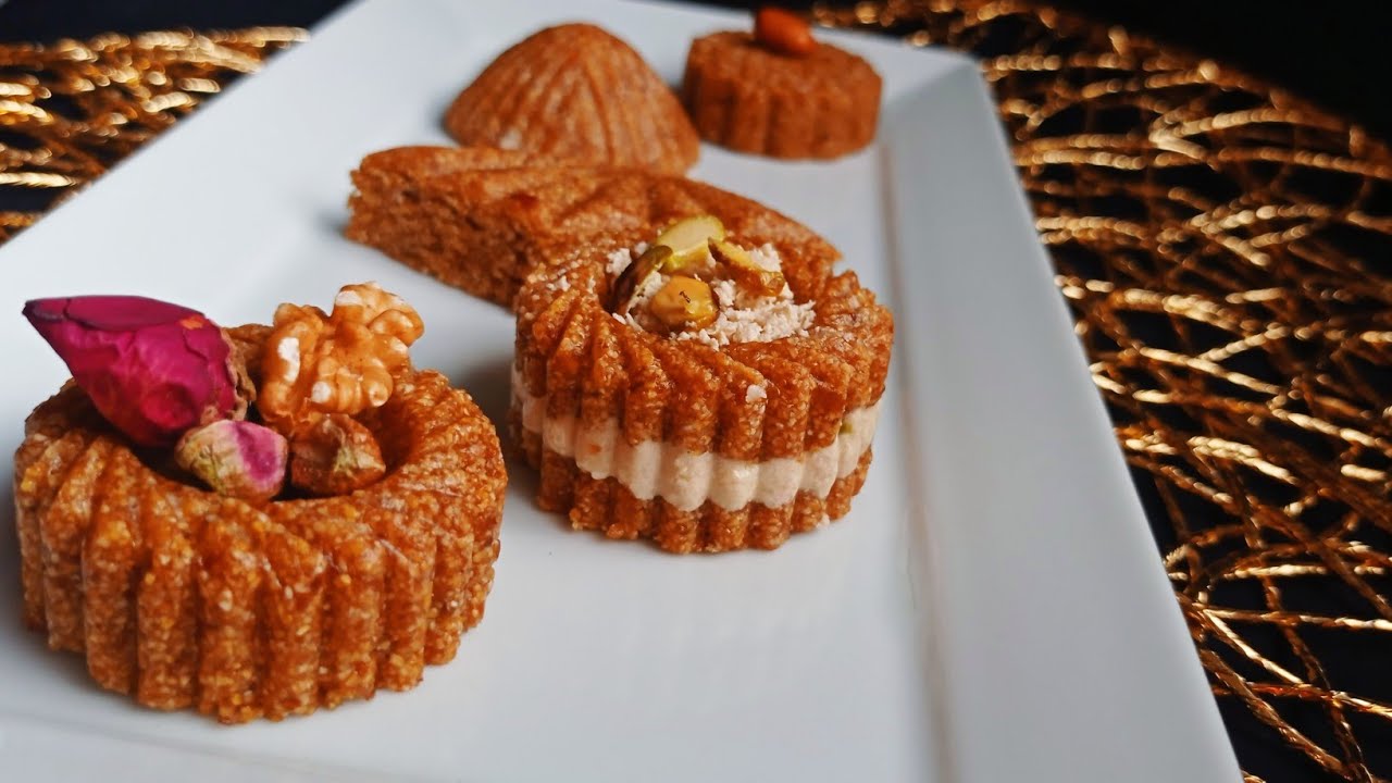 كعبوش أو رفيس بدون غلوتين😋اروع رفيس تونسي بريستيج 😍بطريقة سهلة وبسيطة 💜 طري بنين مع تقديم رائع