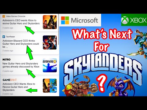 What’s Next for SKYLANDERS in 2022+? New Game Ideas, Microsoft buys Activision and MORE!