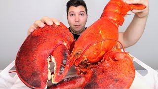 Giant 21 Pound Lobster Mukbang