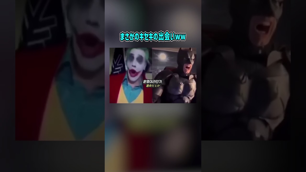 まさかのここで出会うとはww【ジョーカー】【おもしろ動画】【面白い】【Batman】