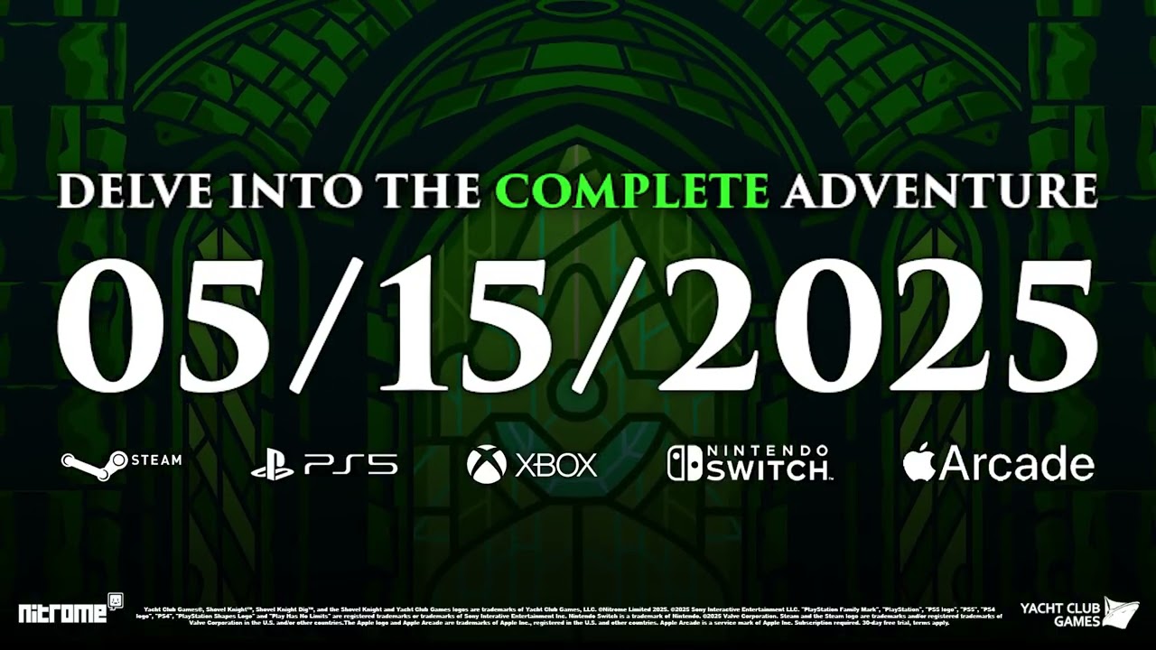 Shovel Knight Dig - PS5 and Xbox Release Date Trailer