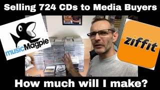 Selling CDs to Music Magpie, Ziffit, Momox etc - How much do they pay? review