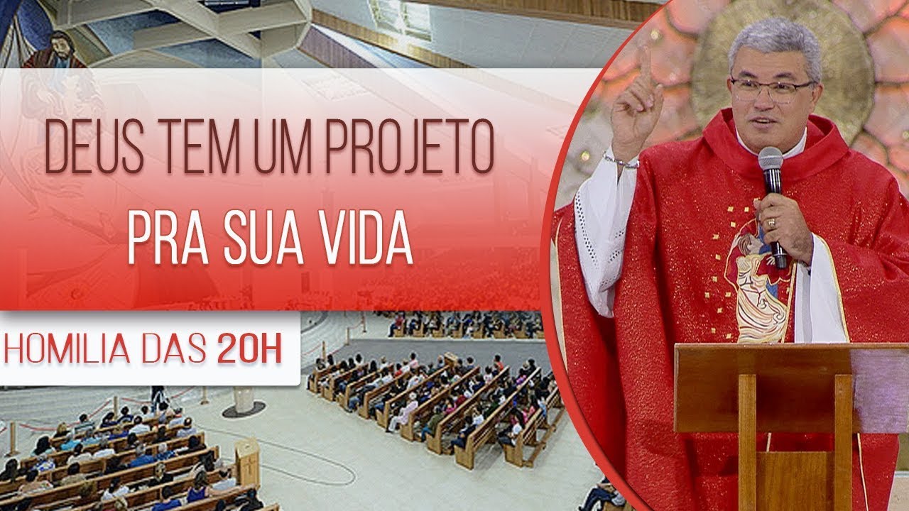 Deus tem um projeto pra sua vida - Padre Roger Luis (17/07/19) - YouTube