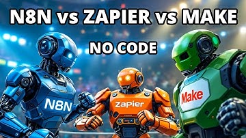 N8N vs Zapier vs Make Which No-Code Automation Tool REALLY Wins