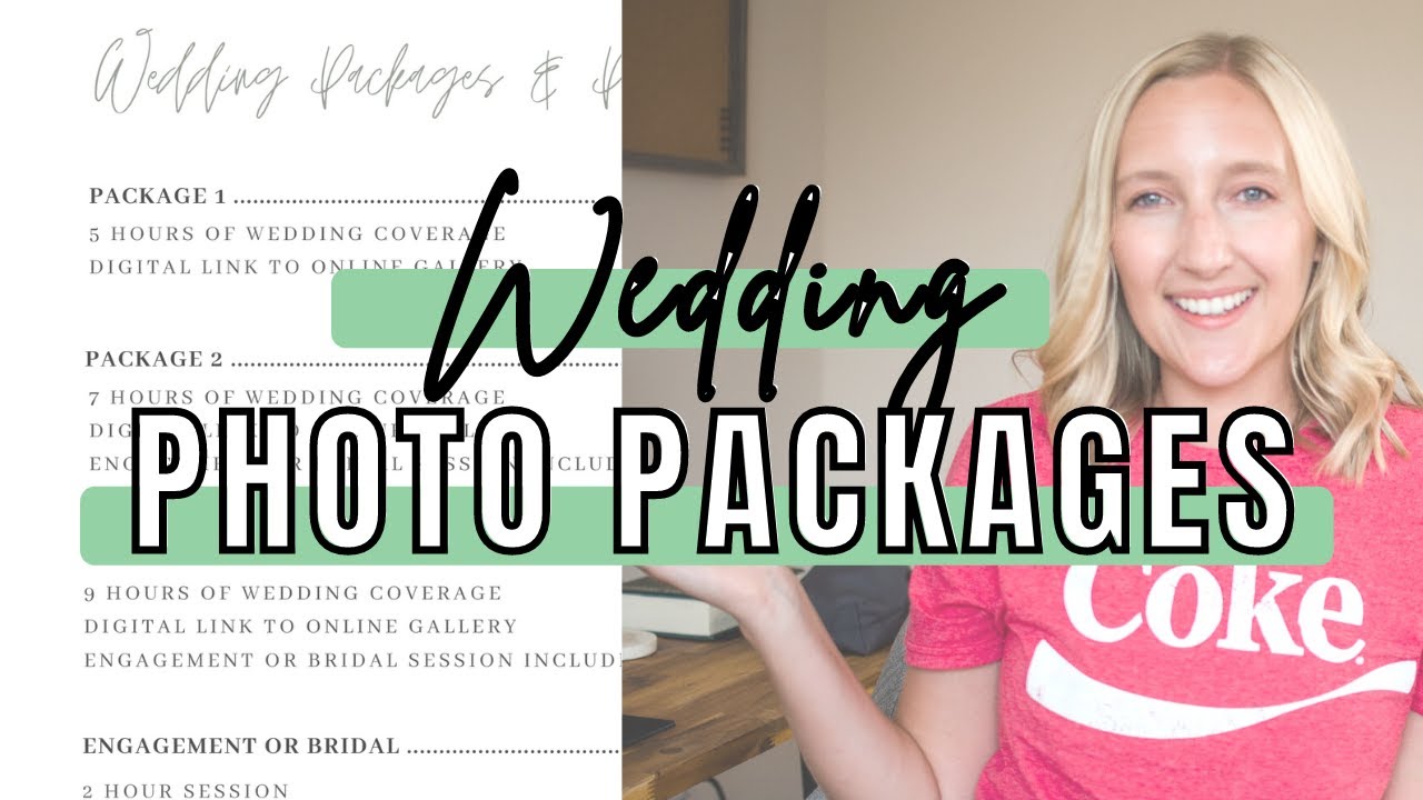 HOW TO CREATE WEDDING PHOTOGRAPHY PACKAGES Pricing guide for beginner