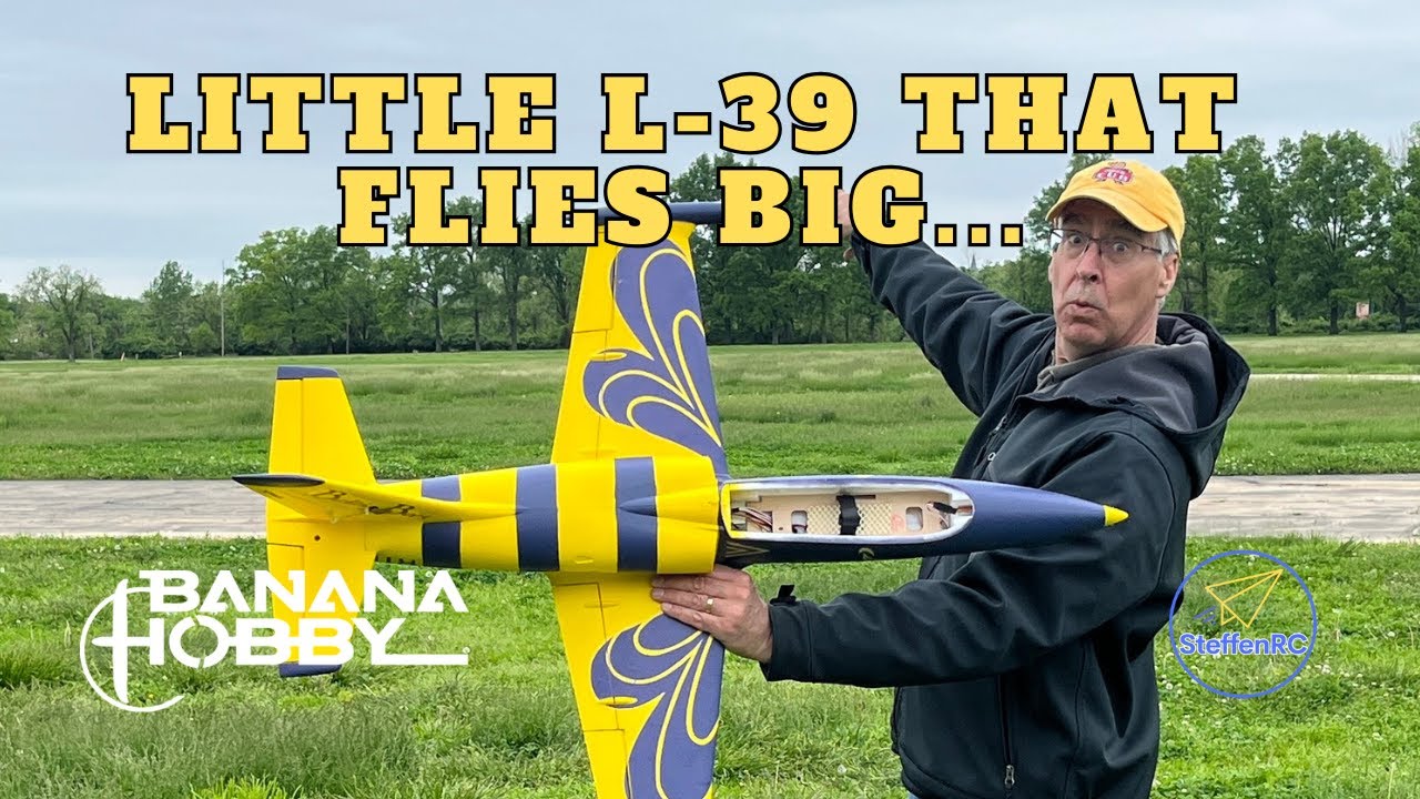 Flyfans L 39 64mm 6S powered EDF from Banana Hobby - YouTube