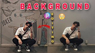 🤩 BACKGROUND EDITING ⚠️|| FULL VIDEO 📸|| TRENDING EDIT || PICSART EDITING #aeshthetic #edting