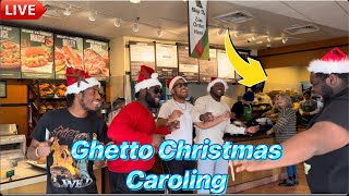 Singing Ghetto Christmas Carols Prank 1!