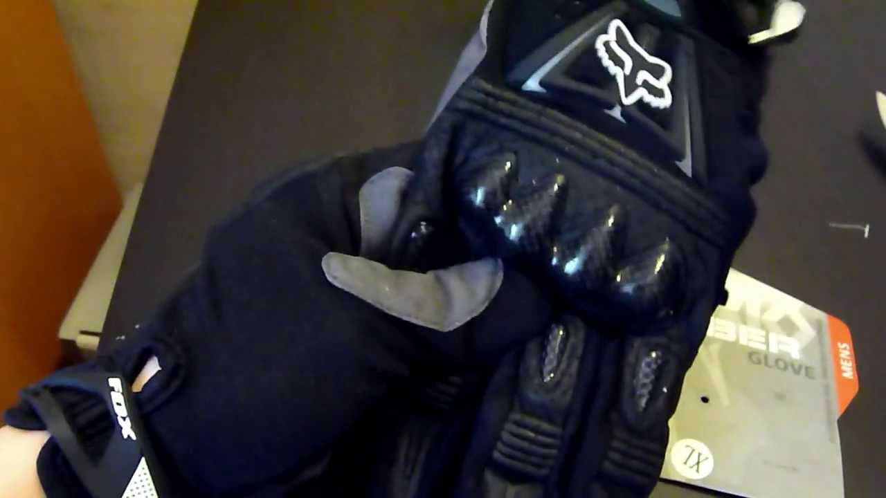 Мотоперчатки FOX Bomber (посылка из Китая)