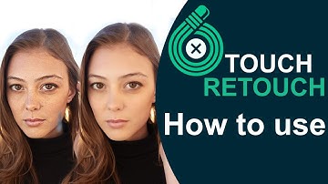 How to use touch retouch android application