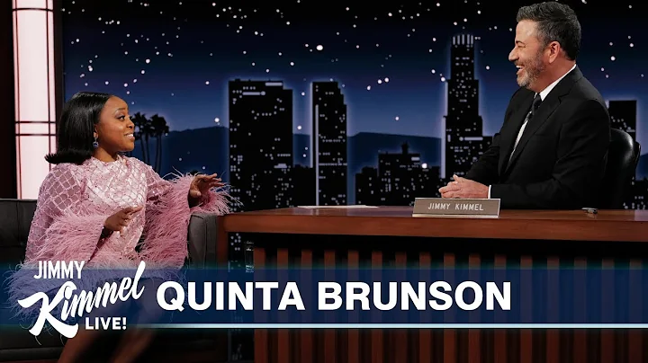Quinta Brunson & Jimmy Kimmel on Emmys Controversy