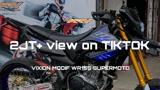 Vixion Modifikasi WR155 Supermoto