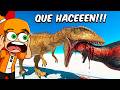 ¿Qué DINOSAURIO SALVAJE es mas FUERTE? | Palmita REACCIONA a Animal Revolt Battle Simulator