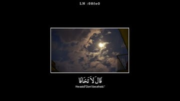 قالا ربنا اننا نخاف | قرآن بصوت جميل | تلاوة مؤثره ارح قلبك ❤️.