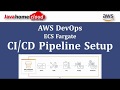 AWS DevOps CI/CD | CI CD Setup Using CodeBuild CodePipeline ECS | ECS Fargate | CI CD Setup