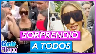 Shakira forma gran alboroto al salir de su hotel en Nueva York | El Gordo Y La Flaca