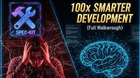 Spec-Kit: GitHub’s New Tool That Kills Vibe Coding | 100x Smarter Development (Full Demo)
