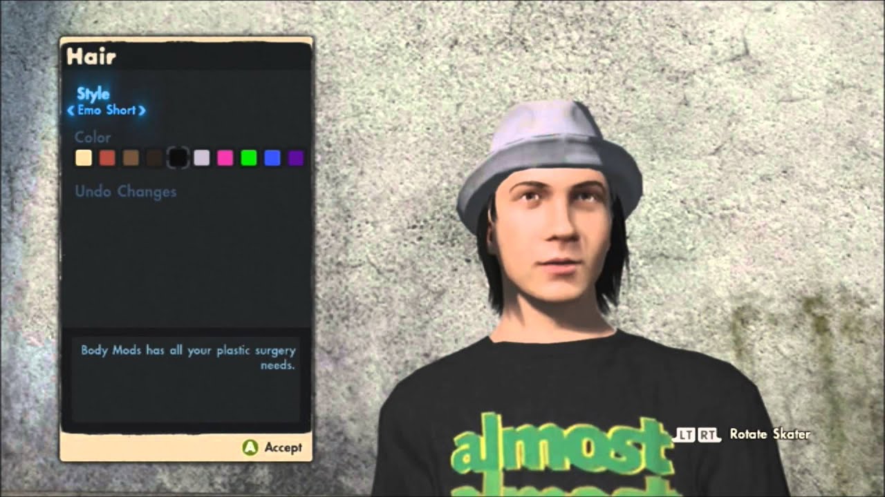 Skate 3: Skater Set-Up!!!!!!!!!