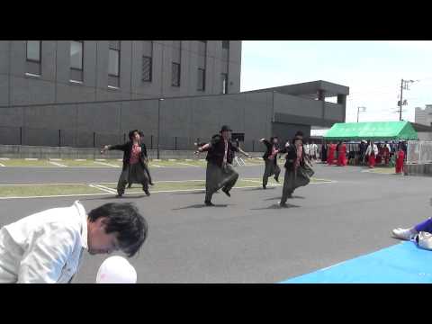 宇部新川市祭り2014  維新伝心 常盤通り会場