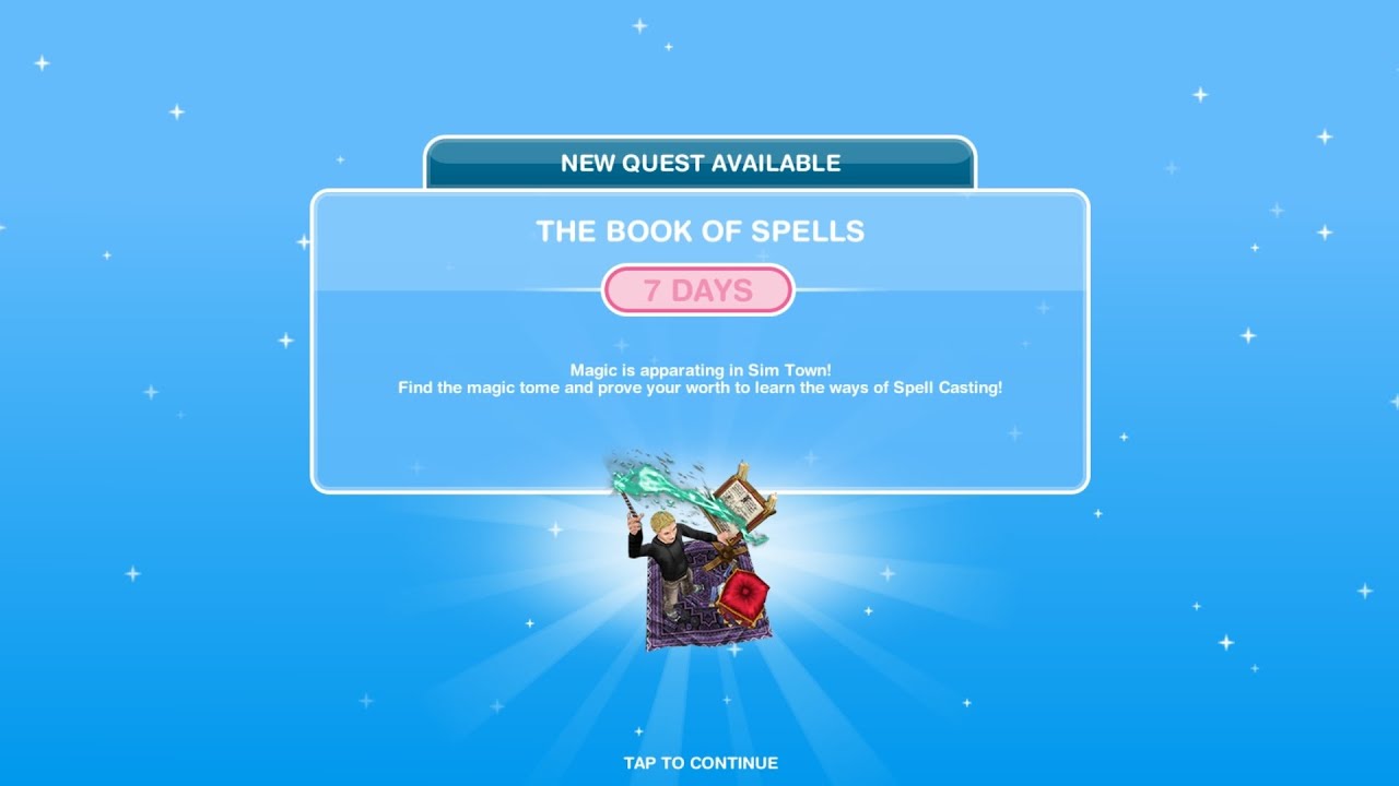The Sims Freeplay The Book Of Spells YouTube