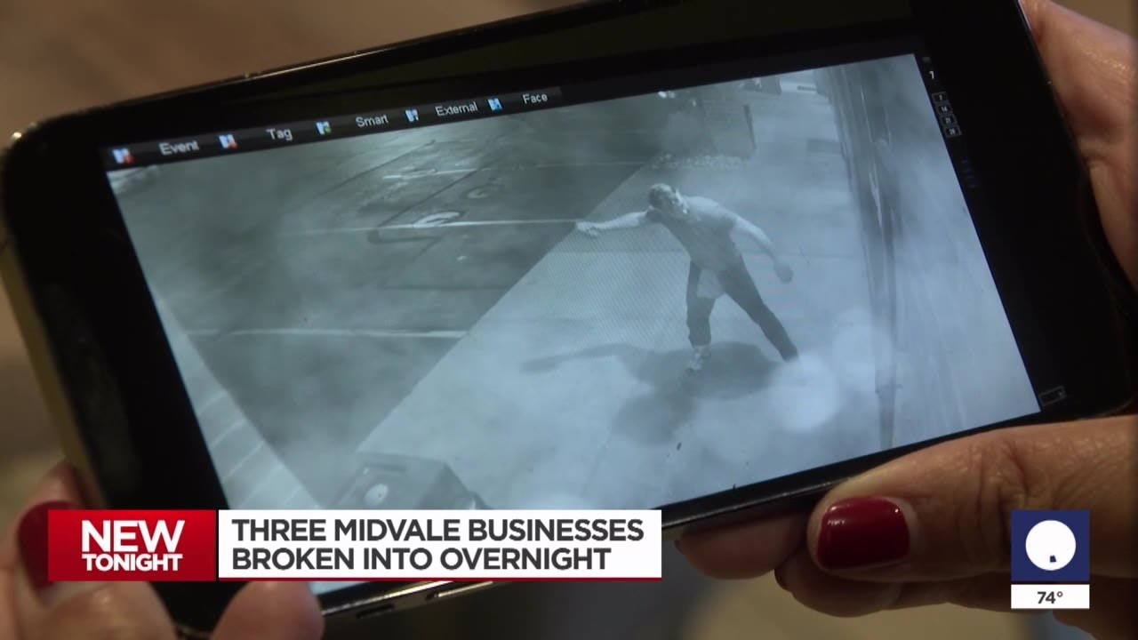 Three Midvale businesses broken into overnight YouTube