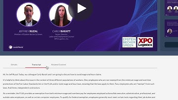 Introducing the new LexisNexis Practical Guidance Video Experience